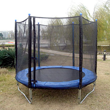  8` Round Combo Trampoline (8 `Round Combo Trampoline)