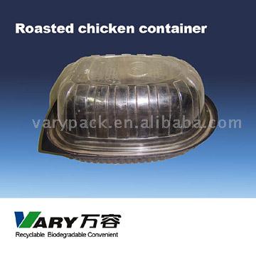  Food Container (for Roast Chicken) (Пищевых контейнеров (для Цыпленок))