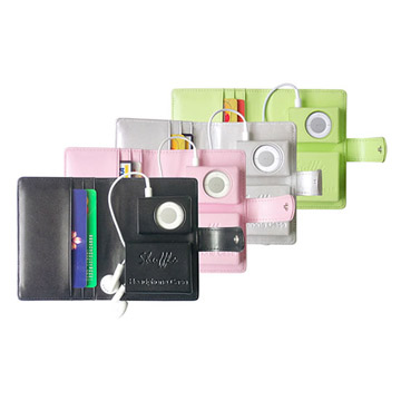  Leather Carrying Case Compatible with iPod Shuffle (Кожа кейс Совместим с Ipod Shuffle)