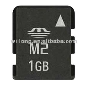  M2 Memory Card(512Mb/1GB, Match With Adapter) (M2 Memory Card (512MB/1GB, Match avec adaptateur))