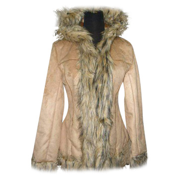  Ladies` Man-Made Fur Blouse (Ladies `Man-Made fourrure Chemisier)