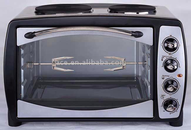  38L Electric Oven with Double Hotplate (38Л электрическая духовка с Двойным плиты)