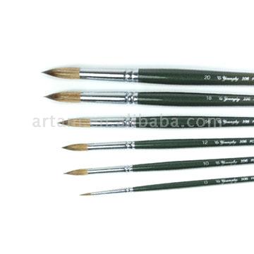  Mixed Goat Watercolor Brush (Round) ( Mixed Goat Watercolor Brush (Round))