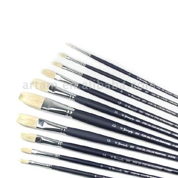 White Oil Bristle Brush (Flat) (White Oil Bristle Brush (Flat))