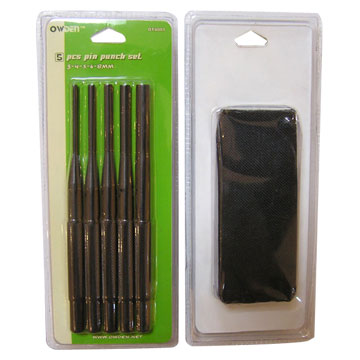 5pc Long Driver Pin Punch Set (5pc Long Driver Pin Punch Set)