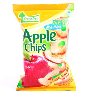  Apple Chips Bag (Cinnamon Flavor with Peel)
