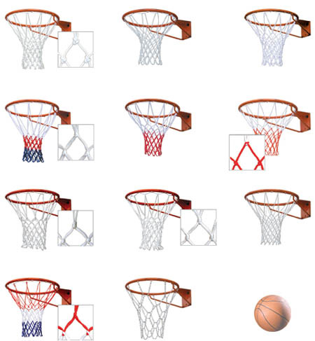  Basketball Hoop Ring and Net (Basketball Hoop Ring et Net)