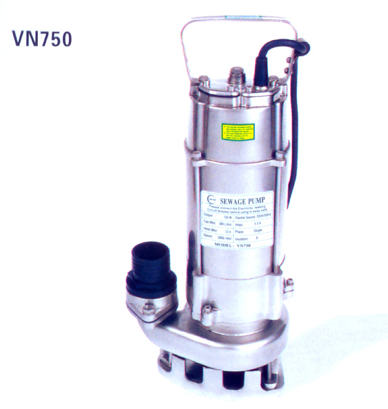  VN(WQ) Stainless Steel Drainage Submersible Sewage Pump