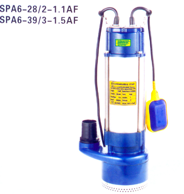  Model SPA Stainless Steel Casing Standing Submersible Pump (Modèle SPA Stainless Steel Casing permanent Pompe submersible)