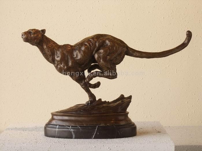  Sculpture (A Running Leopard) ( Sculpture (A Running Leopard))