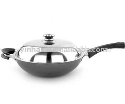  Non-Stick Smokeless Wok (Non-Stick бездымного Вок)