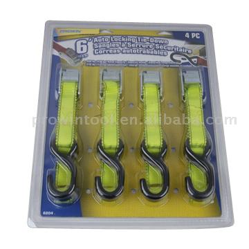  4PC 6` Auto Locking Tie-Down (4PC 6 `Автоматическая блокировка крепежные)