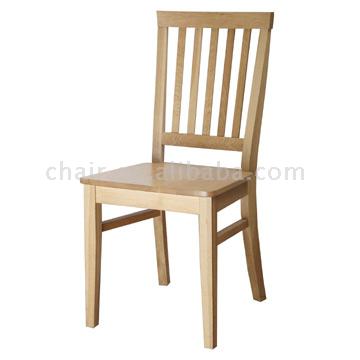  Oak Dining Chair with Leather Seat (Дуб Обеденный Стул с кожаным сиденьем)