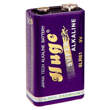  6LR61 Super Alkaline Battery (6LR61 Super Alkaline Battery)