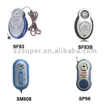  AM/FM Auto Scanning Mini Radio (AM / FM автопоиска мини радио)