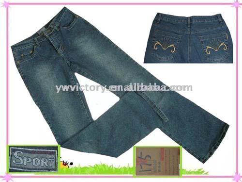  Stock Lady`s Low-Waist Stretch Jeans (Stock Lady`s Jeans taille basse Stretch)