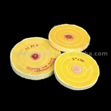  100% Cotton Buffing Wheel (100% coton roue de polissage)