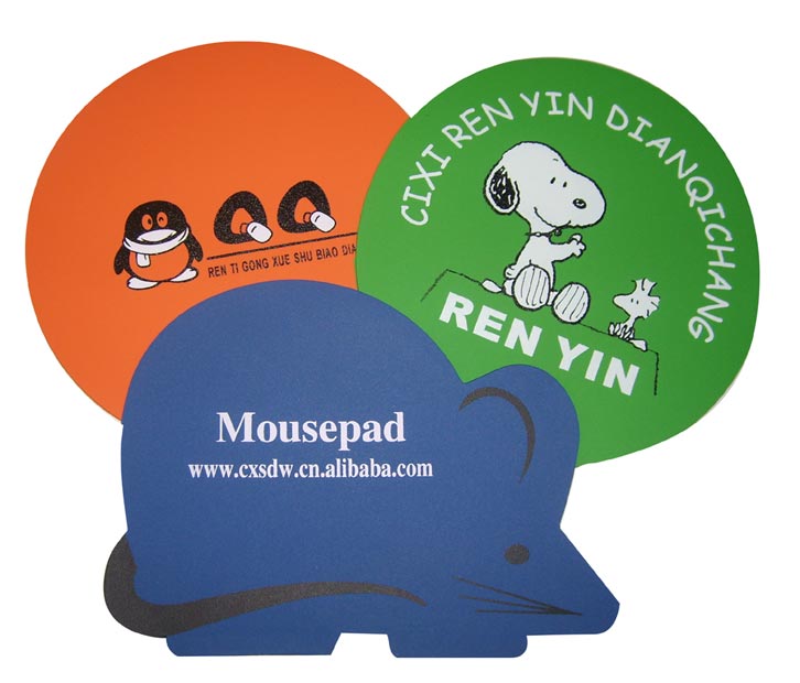  Rubber & PVC Mouse Pad
