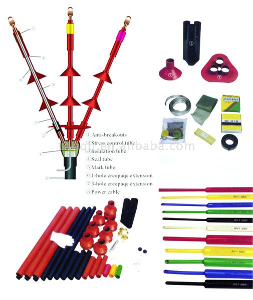  10kv Heat Shrinkable 3-Core Terminal (10кВ тепла Термоусадочные 3-Core терминал)