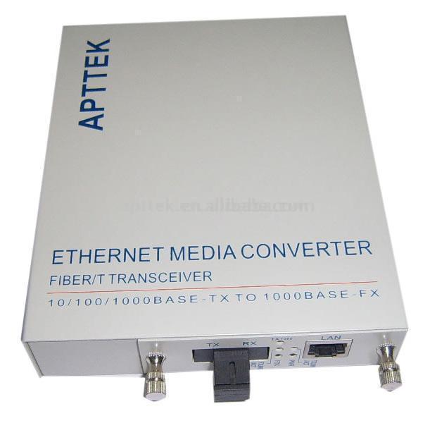  10/100/1000M CWDM Built-In Power Supply Media Converter (10/100/1000M CWDM встроенный блок питания Media Converter)