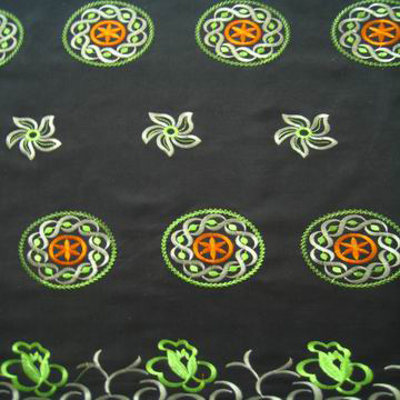  T/C Fabric with Embroidery (T / C ткани с вышивкой)