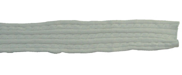  Knitted Scarf (White) (Écharpe tricotée (Blanc))
