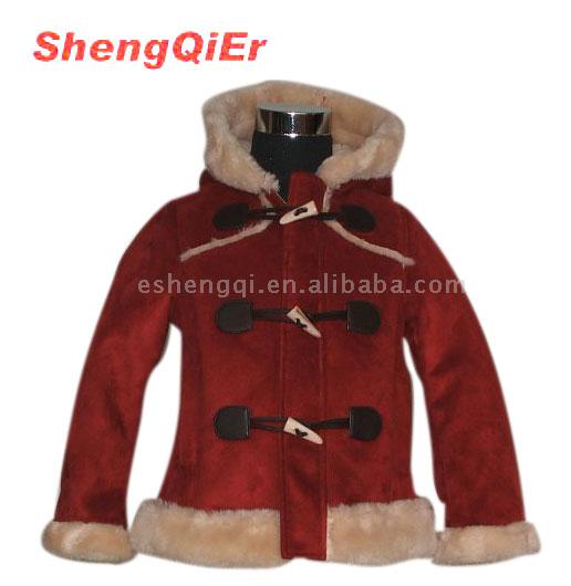  Kids` Toggle Hooded Coat (Дети `Переключить капюшоном Герб)