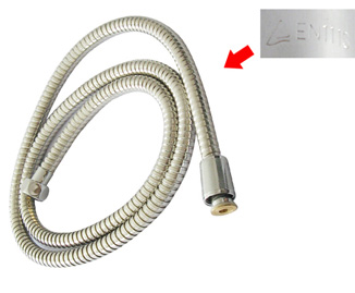 Stainless Steel Chrome Plated Double-Buckled Elastic Hose ( Stainless Steel Chrome Plated Double-Buckled Elastic Hose)