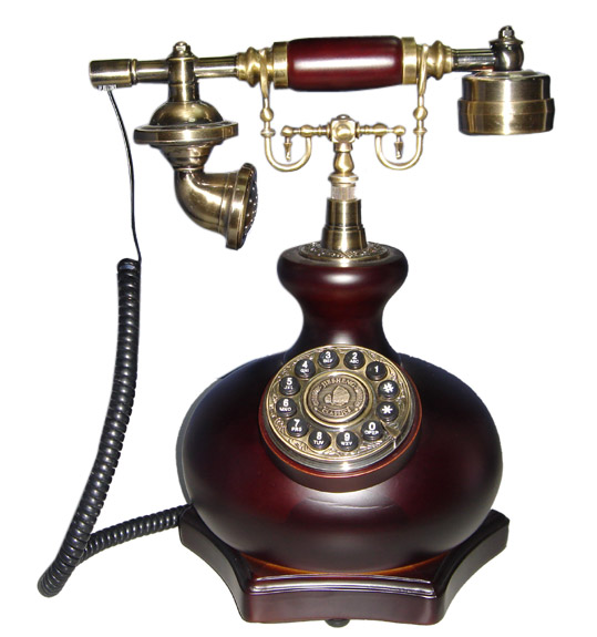  Antique Style Wooden Telephone