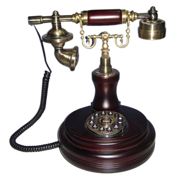  Antique Style Wooden Telephone