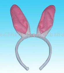  Rabbit Ear Headband (Bandeau d`oreilles de lapin)