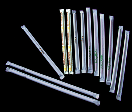  Paper Wrapped Straws (3-Side Sealed) ( Paper Wrapped Straws (3-Side Sealed))