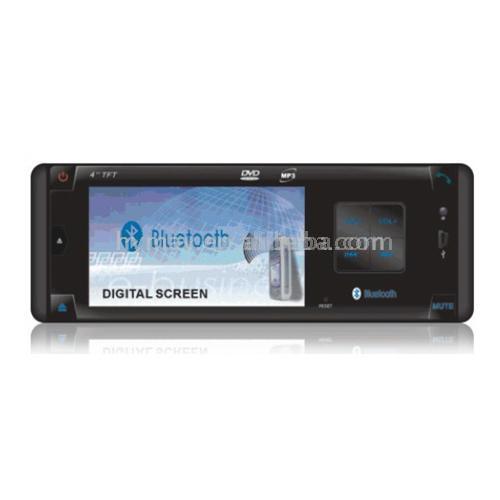  4" One-DIN In-Dash DVD Player with Bluetooth and Touch Screen (4 "One-DIN dans le tableau de bord Lecteur DVD avec Bluetooth et écran tac)