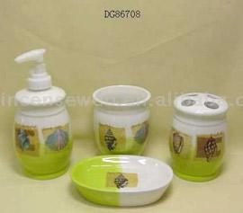  Ceramic Bath Set (Ensemble de bain en céramique)