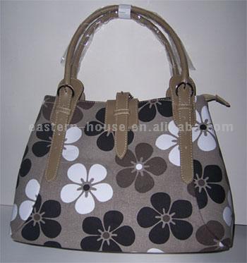  Fashion Ladies` Fabric Handbag ( Fashion Ladies` Fabric Handbag)