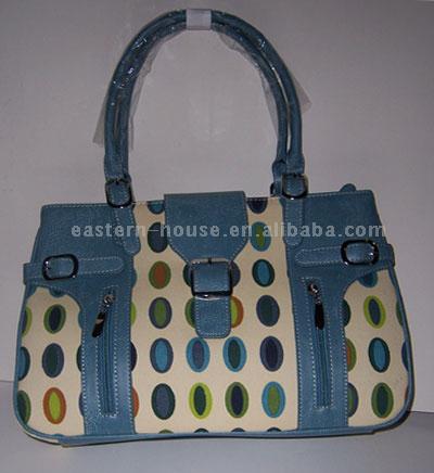  Fashion Ladies` Fabric Handbag ( Fashion Ladies` Fabric Handbag)