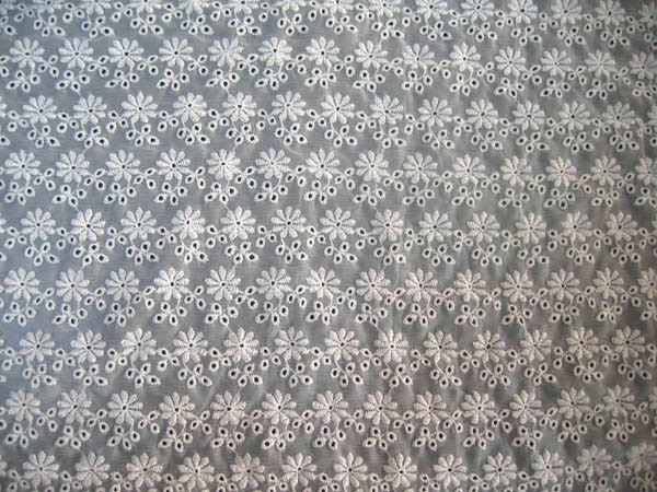  Silk Fabric with Embroidery ( Silk Fabric with Embroidery)