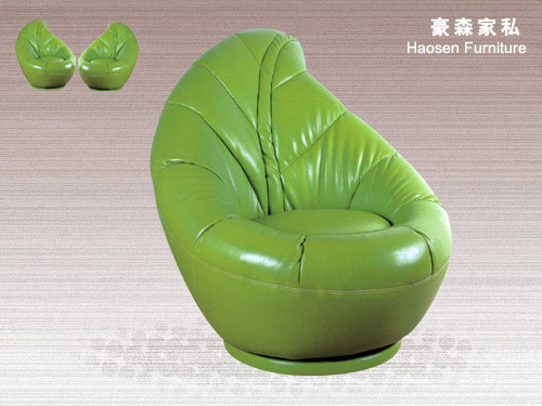  Swivel Leaf Shaped Chair (Pivotant en forme de feuille président)