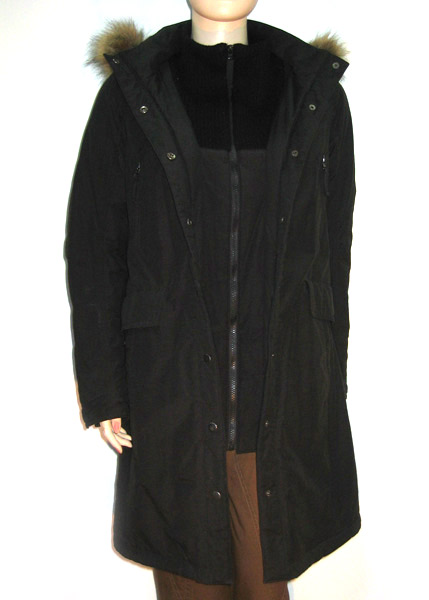  Ladies` Long Cotton Wadded Coat ( Ladies` Long Cotton Wadded Coat)