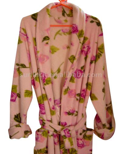  Printed Ladies` Bathrobe ( Printed Ladies` Bathrobe)