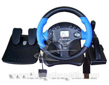  Large Racing Wheel for PS2/USB ( Large Racing Wheel for PS2/USB)