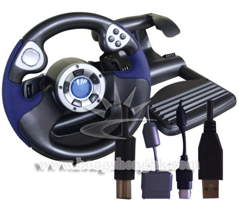  Luxurious Racing Wheel for PS2/GC/Xbox/USB ( Luxurious Racing Wheel for PS2/GC/Xbox/USB)