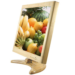  17" TFT-LCD Monitor Made of Bamboo (17 "TFT-LCD Monitor, faites de bambou)
