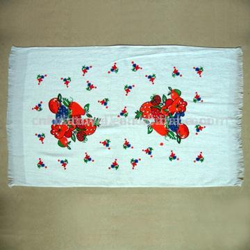  Printed Plain Woven Terry Tea Towel ( Printed Plain Woven Terry Tea Towel)