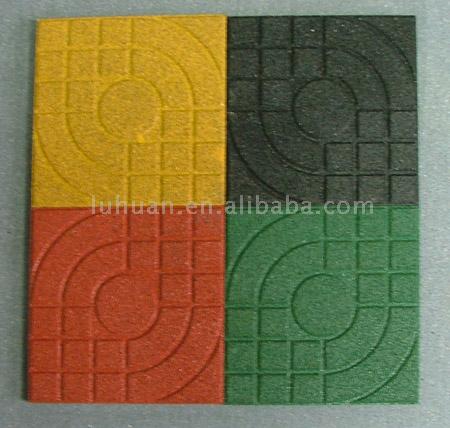  Rubber Floor Tile (Резиновая напольной плитки)