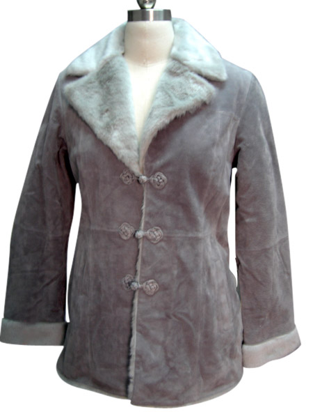  Ladies` Pig Split Coat ( Ladies` Pig Split Coat)