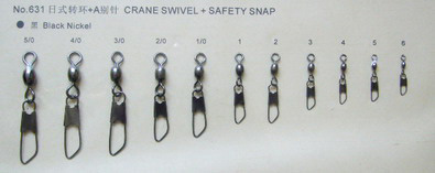  Crane Swivel with Safety Snap (Crane Swivel mit Sicherheit Snap)