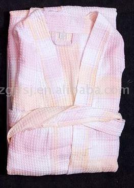  Bamboo Fiber Waffle Robe