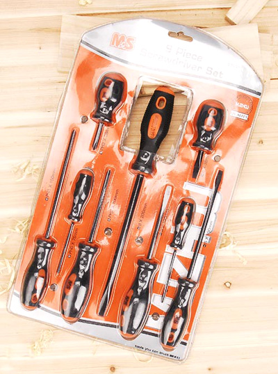  9pc Screwdriver Set (9PC Ensemble de tournevis)