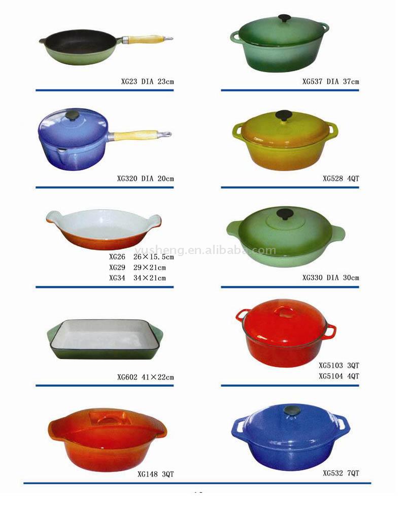  Cast Iron Cookware (Чугунная посуда)